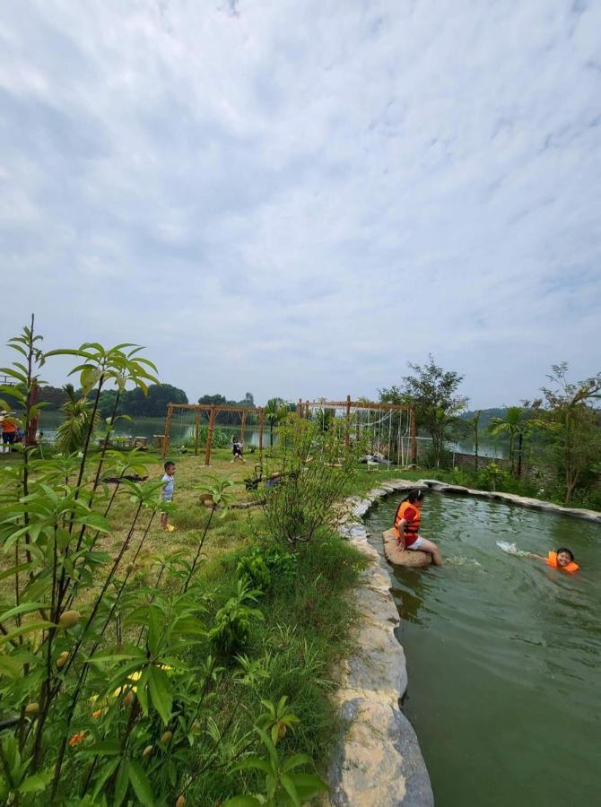 Nha Duoi Hotel Son Tay Buitenkant foto